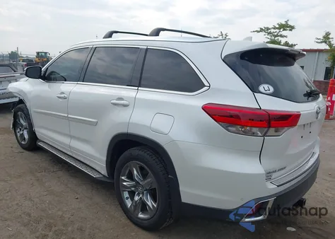 2018 Toyota Highlander Limited Platinum из США, поврежденный, VIN 5TDDZRFHXJS863282